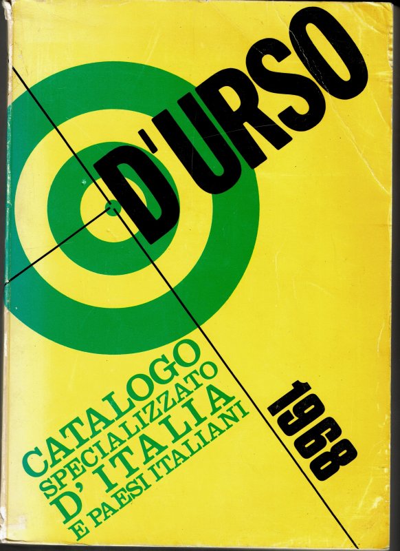 D'Urso Specialized Catalog of Italy, 1968