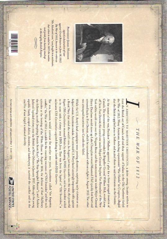 US #4703 MNH Sheet.  The War of 1812.  Ship - USS Constitution