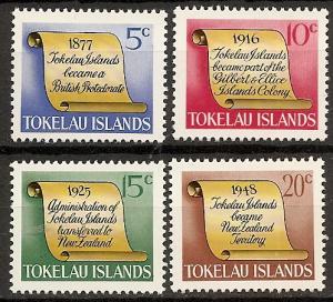 Tokelau  16-19 MNH 1969 History of Tokelau