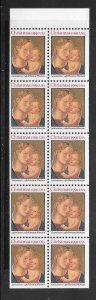 #2578A MNH Complete Booklet Pane