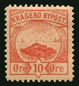 Norway Local Post - KRAGERÖ - MH Complete MH