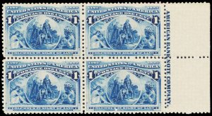 U.S. COLUMBIAN ISSUE 230  Mint (ID # 103220)