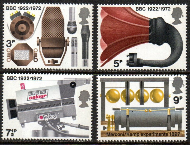 Great Britain Sc #676-679 MNH
