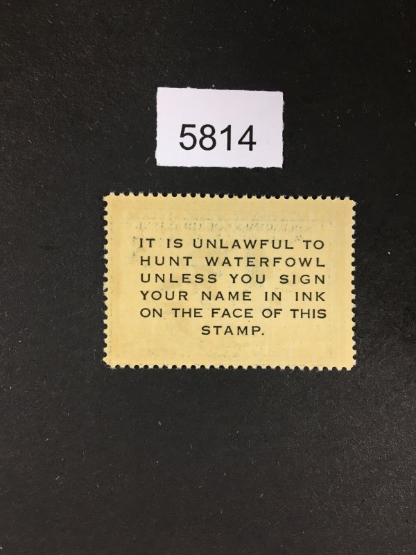 MOMEN: US STAMPS # RW15 MINT OG NH LOT #J 5814