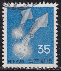 Japan 883 Used 1966 Luminescent Squid 35y