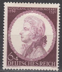 Germany - 1941 W.A. Mozart - MH (5745)