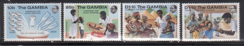 Gambia 543-46 Mint NH