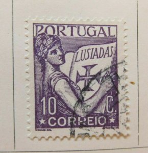 1931-38 A5P45F381 Portugal 10c Used-