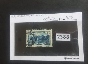 $1 World MNH Stamps (2388) Switzerland #206, see image