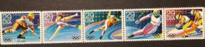 # 2615a,  29c Winter Olympics 2611 - 2615, multicolored 1992 (8340)