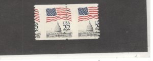 US SCOTT# 2115 ERROR PAIR MISPERF MNH