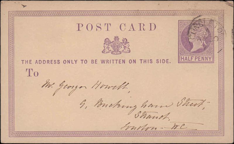 Great Britain, Government Postal Card