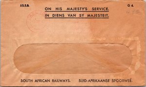 South Africa 1942 - OHMS Official Cover - F51640