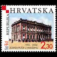 CROATIA 2002 - Scott# 489 Post Office Set of 1 NH