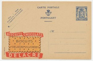 Publibel - Postal stationery Belgium 1941 Biscuits - Chocolate