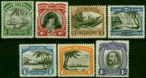 Cook Islands 1932 Set of 7 SG99-105 V.F MNH