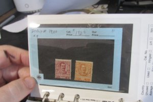Italy #79-80 (Scott value $132) mint