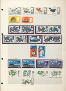 Great Britain EVII/QE M&U Seahorses Perfins Collection(Appx 280 Items)FY686