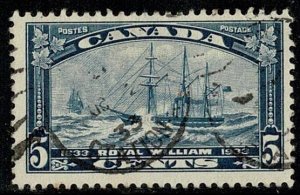 Canada #204 5c ship used