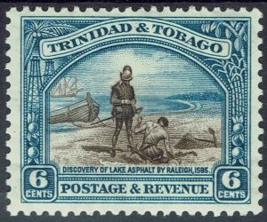 TRINIDAD AND TOBAGO 1935 PICTORIAL 6C PERF 12½