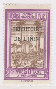 French Colony Inini Postage Due 1932-41 50cMH* Stamp A22P18F8852-