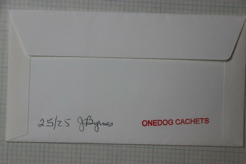 ARIPEX show cachet cover 2016 Genealogy Philatelic Souvenir OneDog signed maker