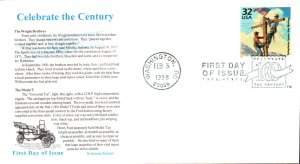 #3183e Transcontinental Phone Line Aristocrat FDC