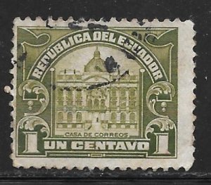 Ecuador RA10: 1c Post Office, Quito, used, F-VF