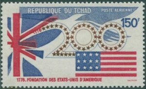 Chad 1975 SG430 150f American Revolution flags MNH