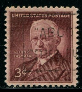 1062 US 3c George Eastman, used cv $.20