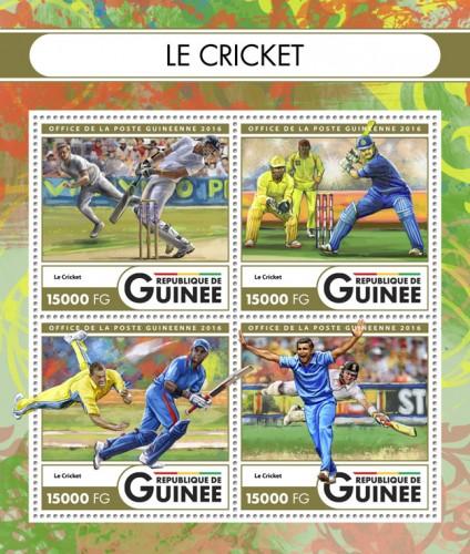 GUINEA 2016 SHEET CRICKET SPORTS