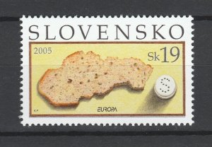 Slovakia 2005 Europa CEPT MNH stamp 