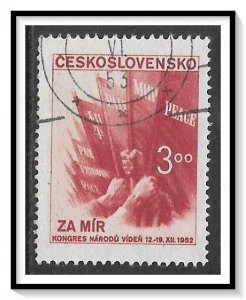 Czechoslovakia #565 Peace Flags Used