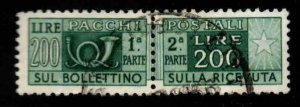 Italy Scott Q86 Used Parcel Post stamp typical cancel