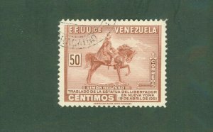 VENEZUELA 462 USED BIN$ 1.00