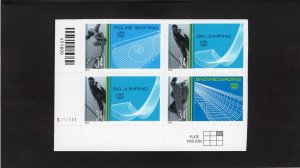 3552-3555 Winter Olympic Sports, MNH LL-PB/4 (#S111111)