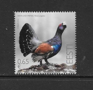 BIRDS - ESTONIA #863 MNH