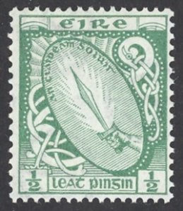 Ireland Sc# 65 MNH 1922-1923 1/2p Sword of Light