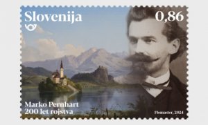 2024 Slovenia Marko Penhart - Painter   (Scott NA) MNH