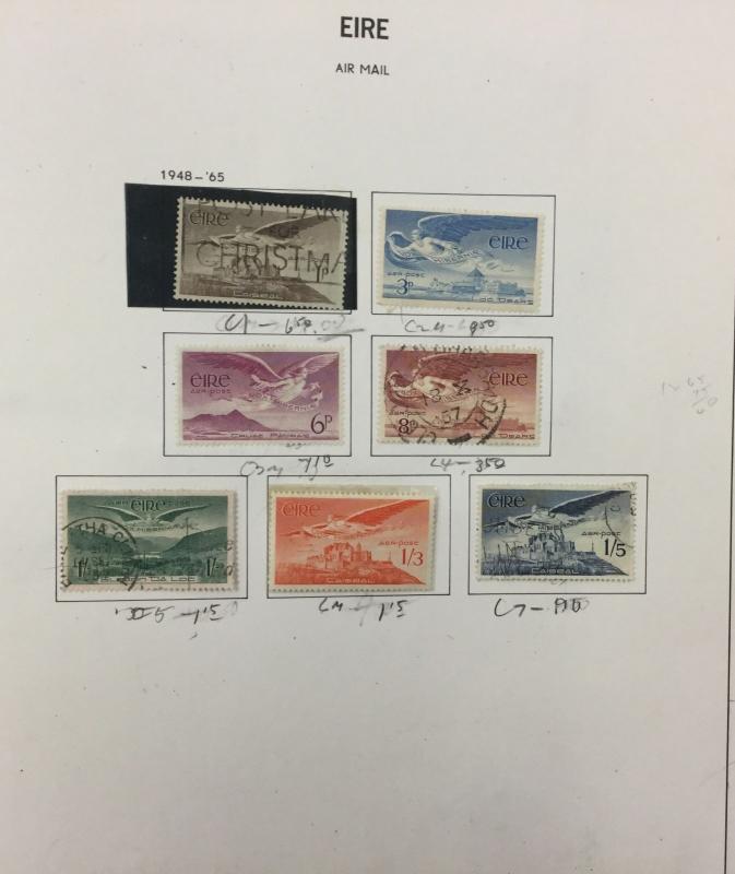 IRELAND collection, 1922-1996, DAVO album, Mint & Used. '17, $1423.