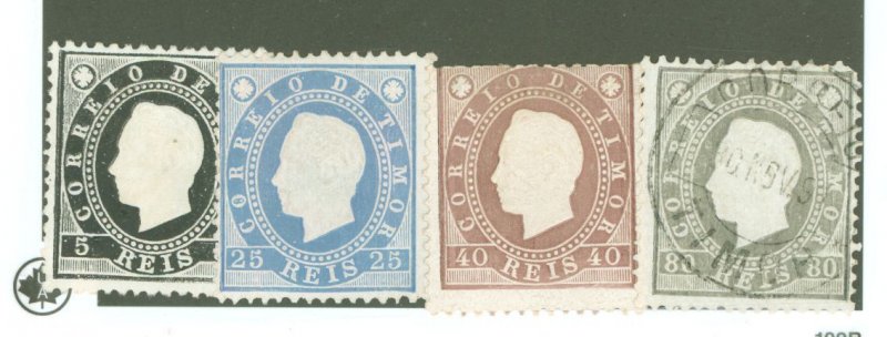 Timor #11/14/15/17  Unused Single
