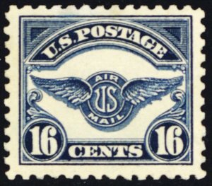 C5, Mint VF NH 16¢ Very Pretty & Fresh Stamp --- Stuart Katz