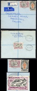 Nigeria 1959 Registered on cover to England