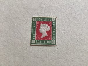 Heligoland Queen Victoria stamp A4134