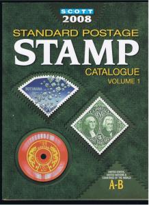 Scott used 2008 Standard Postage Six Volume A to Z  Catalogs Free S/H