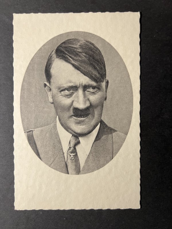 1938 Nazi Germany Postcard Cover Vienna No Address Adolf Hitler Portrait