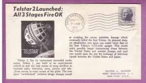 Space Event - Telstar 2 - Launch 5/7/1963