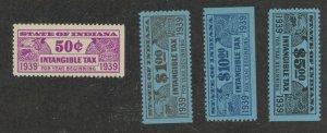 United States #D53-4/D56-7 Mint (NH) Single