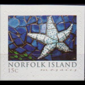 NORFOLK IS. 2009 - Scott# 965 Mosaics 15c NH