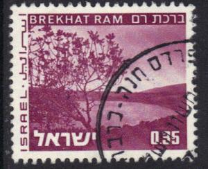 Israel 1973  used  without tab  Landscapes  35 A  # 